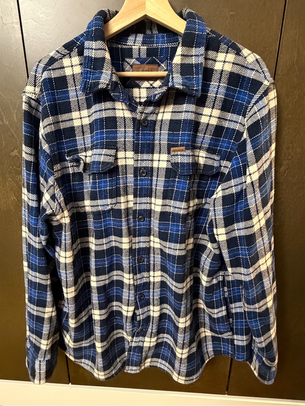 Orvis men's heavy Flannel Shirt